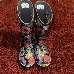 Bogs Kids' Floral Rain & Snow Boots - Multicolor